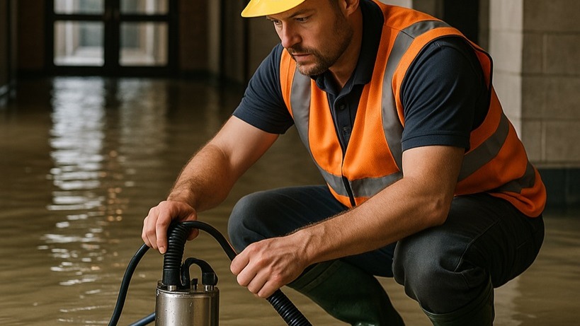 The Role of Submersible Pumps in Flood Management for Commercial Properties