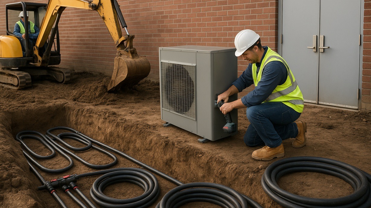 A Step-by-Step Guide to Installing Ground Source Heat Pumps in Commercial Spaces