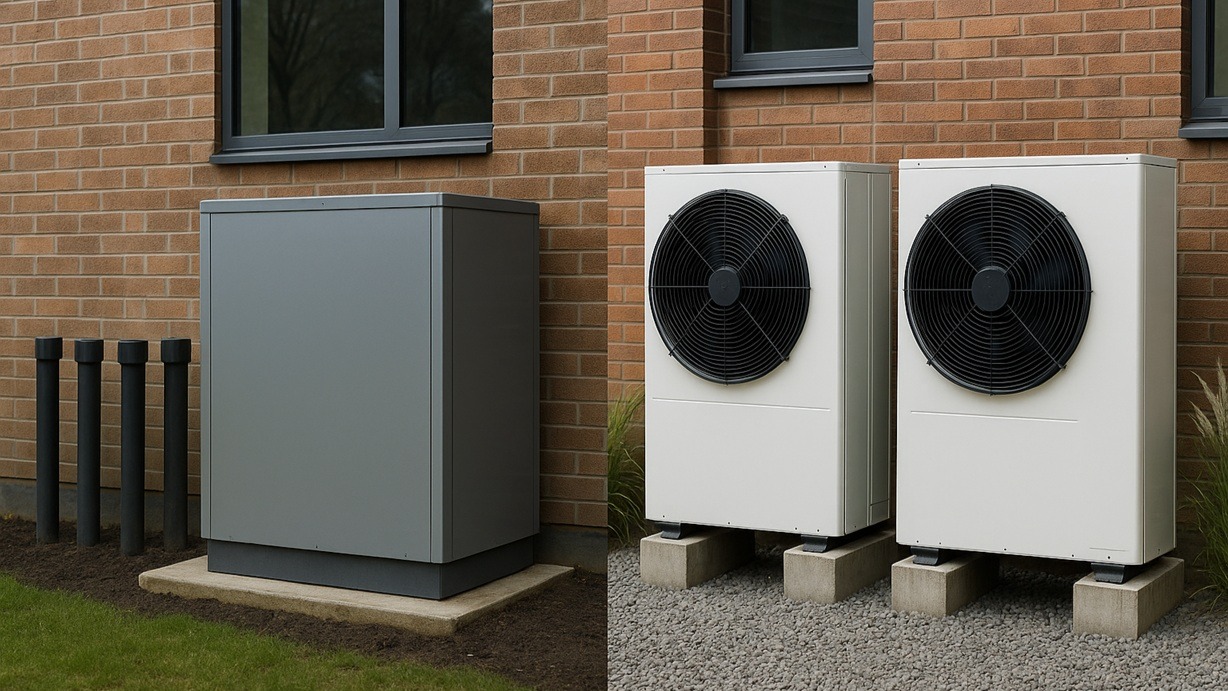 Ground Source Heat Pumps vs. Air Source Heat Pumps: Which is Better for Commercial Use?