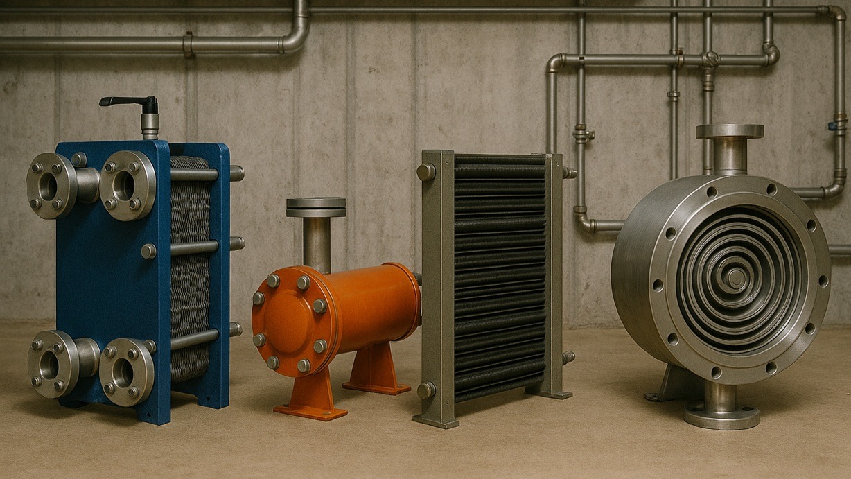 Types of Heat Exchangers for Commercial Applications: Pros and Cons