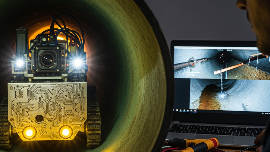 Robotics in Pipe Maintenance and Leak Detection