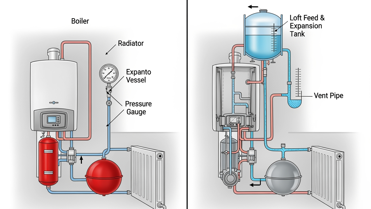 Choosing Between Sealed and Open Vent Boiler Systems