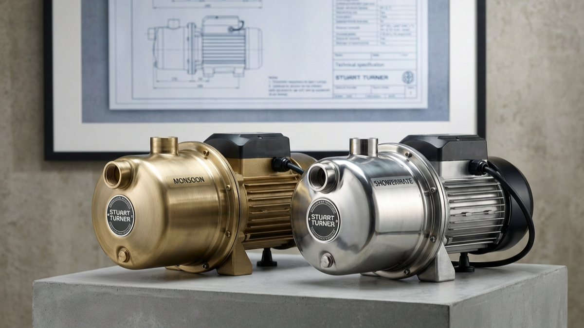 Stuart Turner Shower Pumps: Product Range Comparison