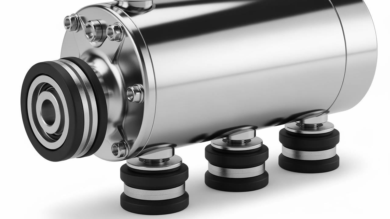 Anti-Vibration Mounts for Quieter Shower Pump Operation