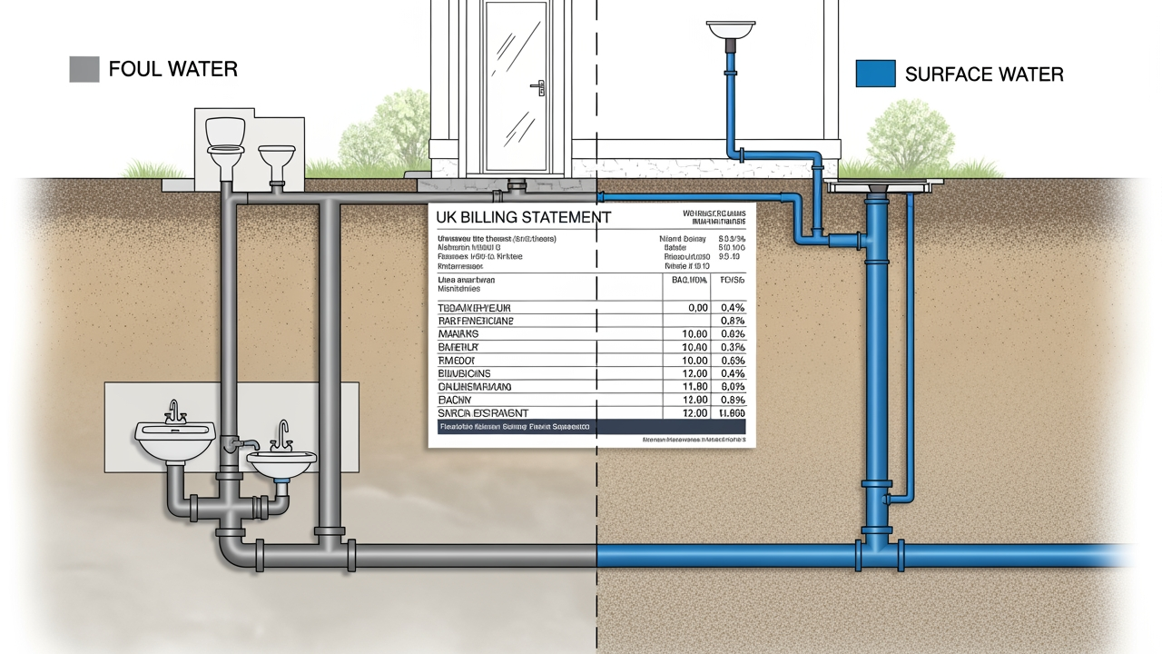 Foul Water vs Surface Water Drainage Charges