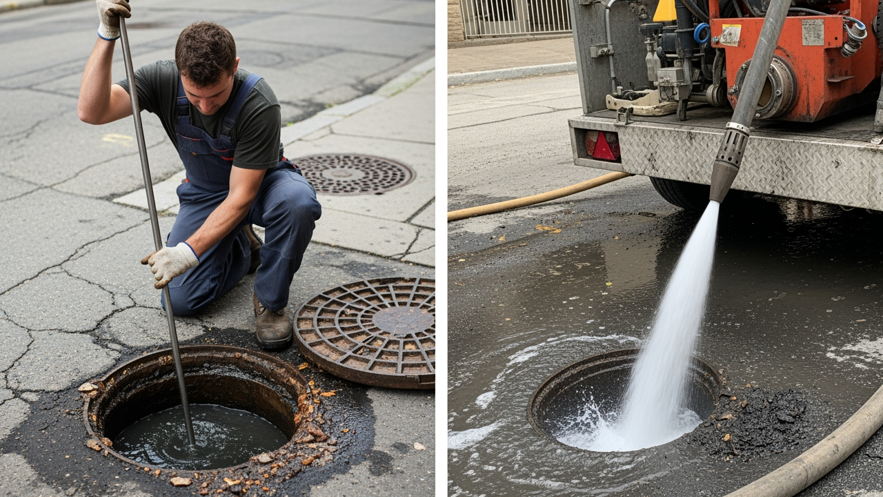 Drain Jetting vs Manual Rodding: Which Is More Effective?