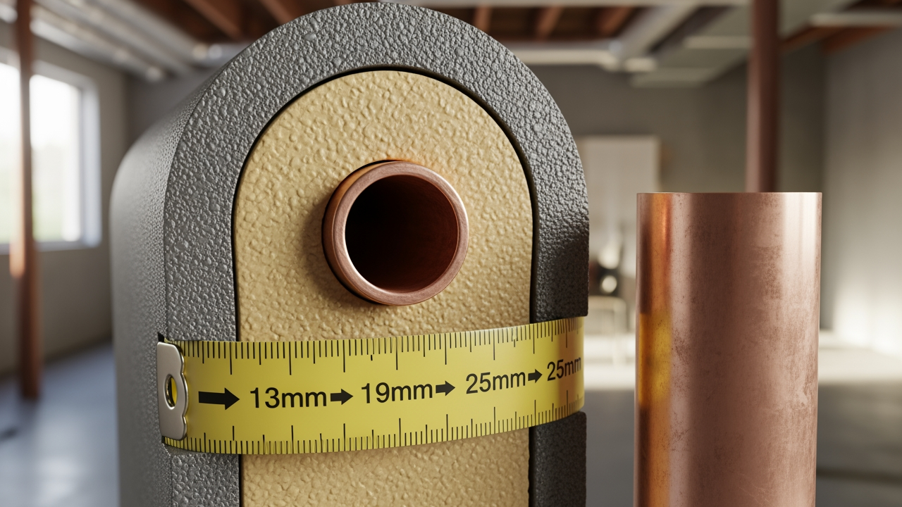Pipe Insulation: Choosing the Right Thickness and Type
