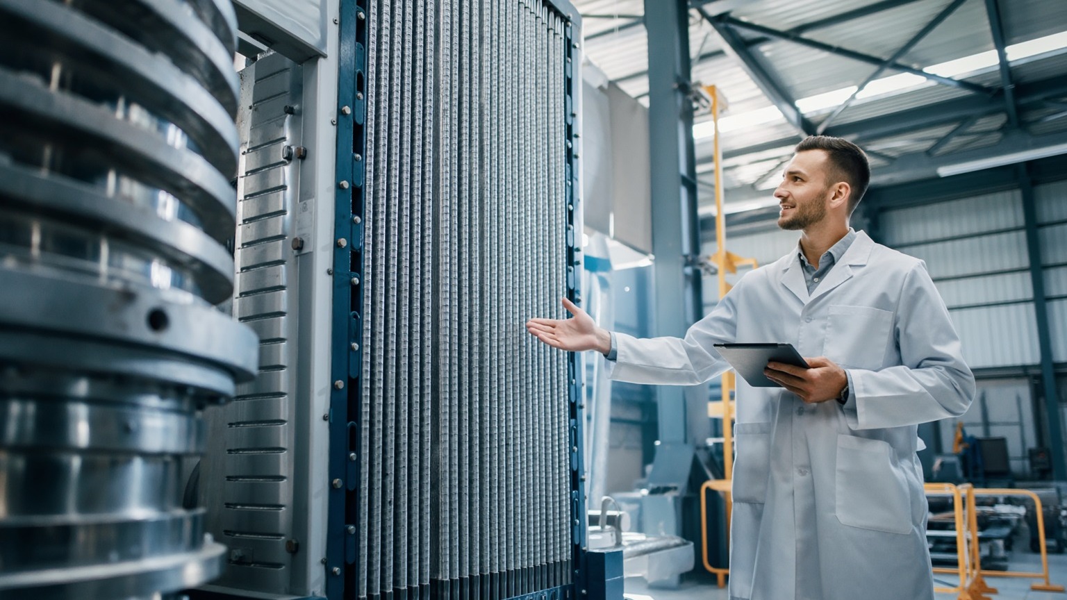 A Comparison of Plate vs. Shell-and-Tube Heat Exchangers for Large Facilities