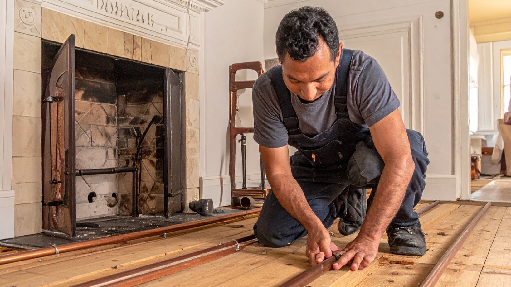 Traditional Pipe Runs in Period Properties