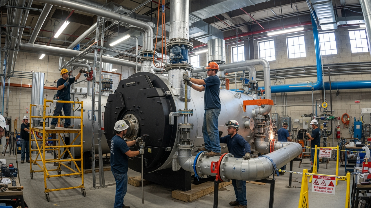 Installation Guide for Commercial Steam Boilers