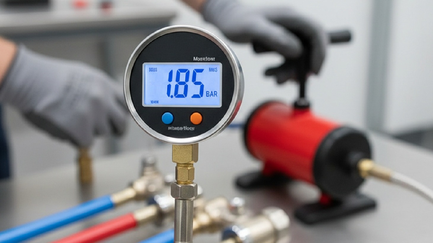 Pressure Testing Equipment for Heating Systems