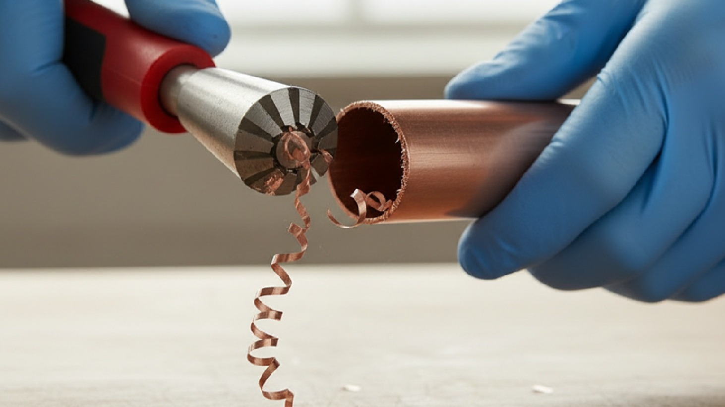 Deburring Tools: Cleaning Cut Pipe Ends