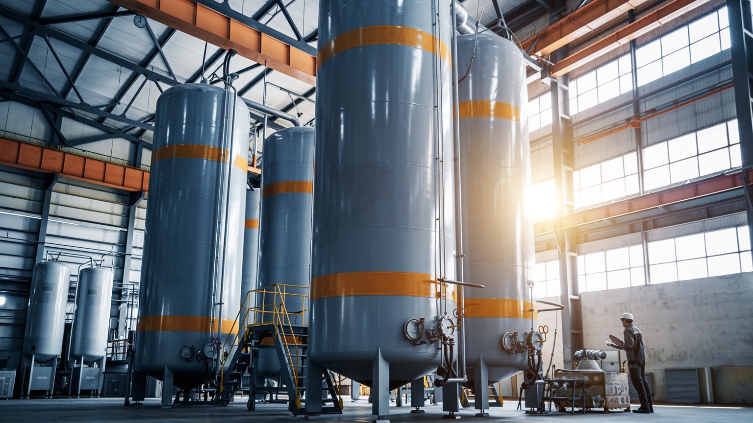 Types of Thermal Storage Systems for Large-Scale Heating Applications