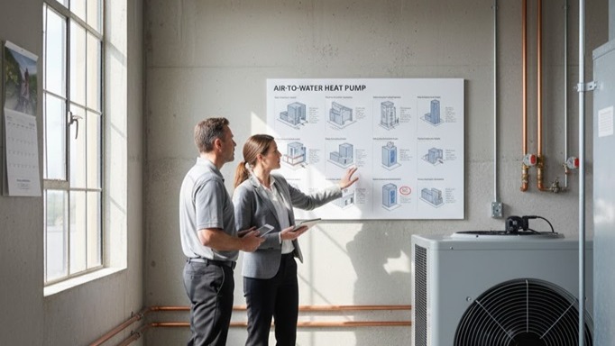 How to Choose the Right Air-to-Water Heat Pump for Your Facility