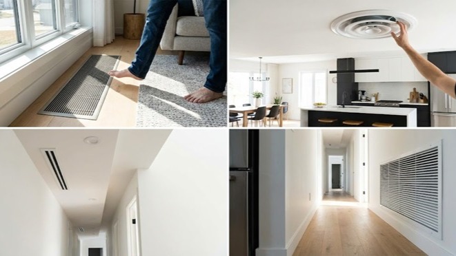 Types of Air Vents and Where They Should Be Installed