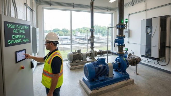 How Variable Speed Drives (VSDs) Reduce Pump Energy Consumption by up to 50%