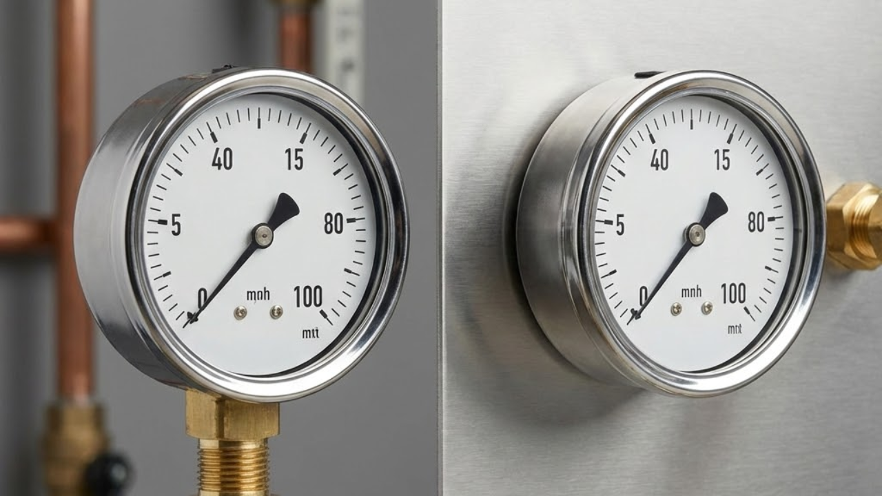 Bottom Connection vs Back Connection Pressure Gauges