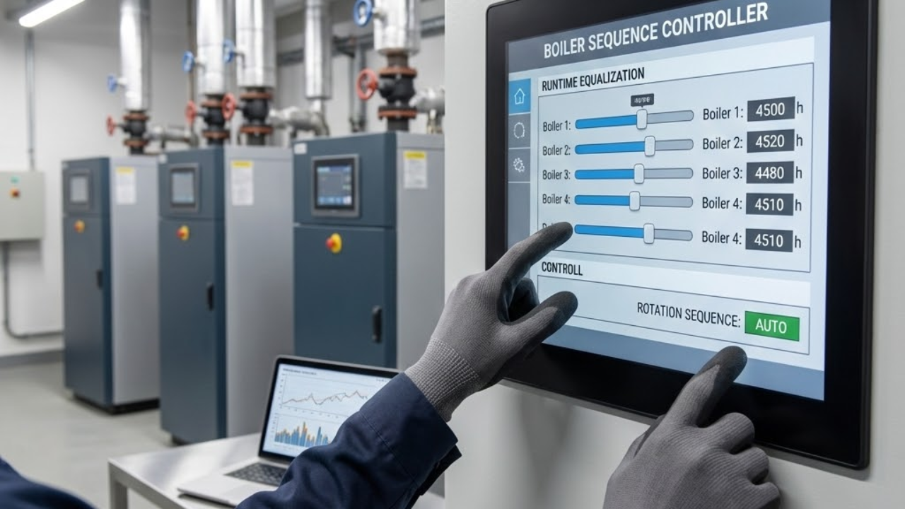 Multi-Boiler System Rotation: Load Balancing Strategies