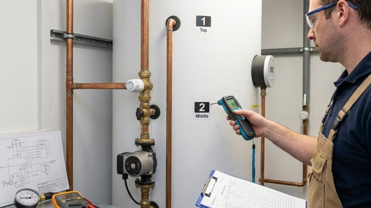 Commercial Cylinder Stratification: Preventing Temperature Layers