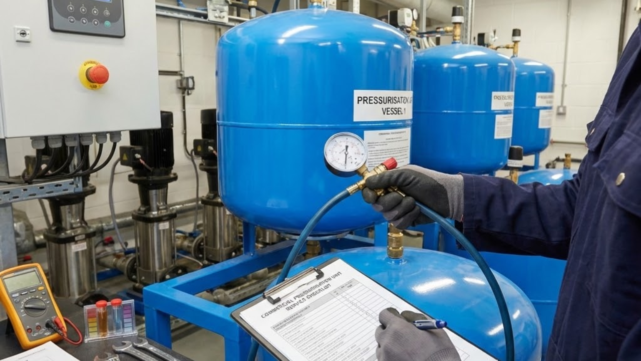 Commercial Pressurisation Unit Servicing Intervals