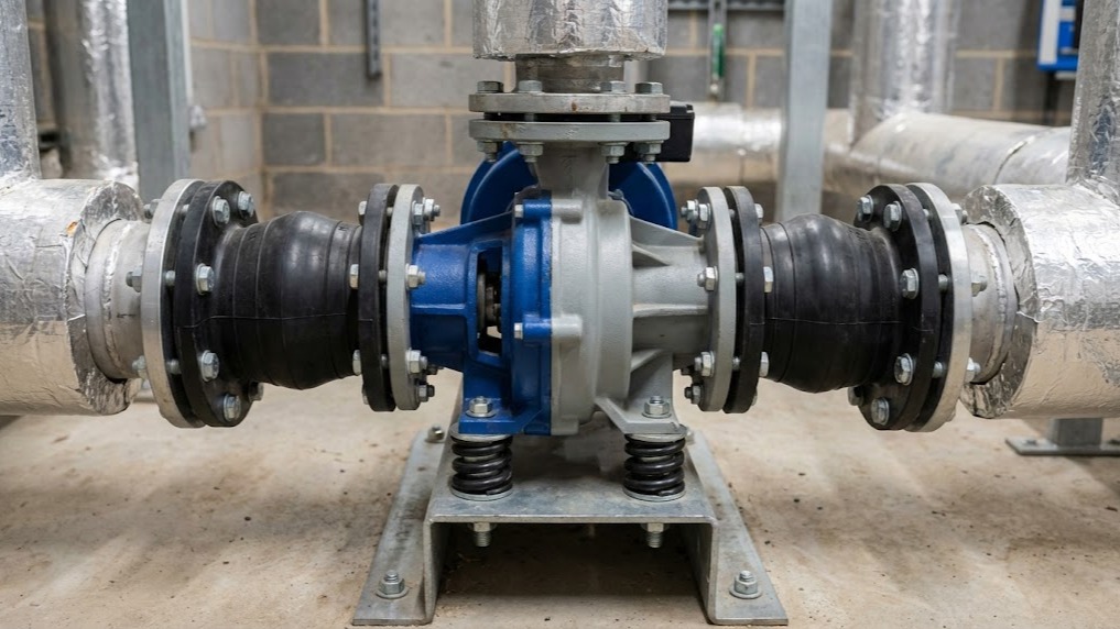 The Role of Flexible Connectors in Reducing Pump Vibration and Noise