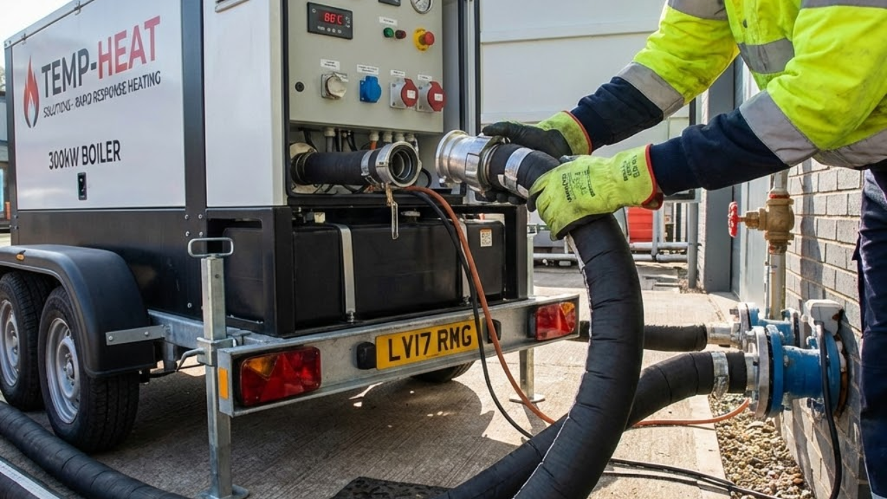 Portable Boilers for Temporary Commercial Heating