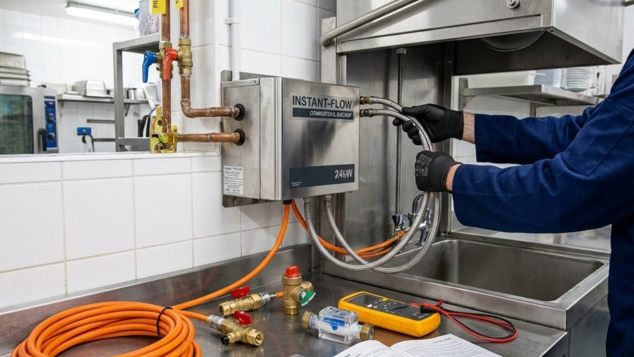 Backup Hot Water for Commercial Kitchens: Instant Heater Options