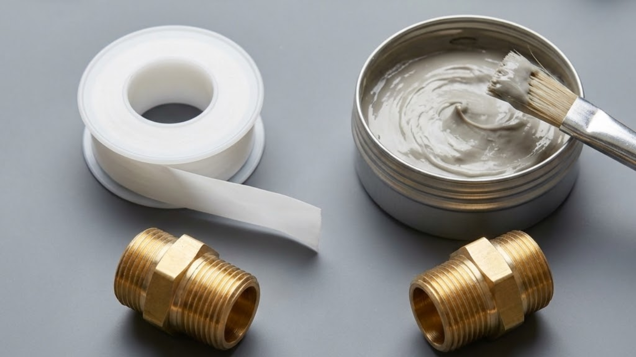 Pipe Joint Compound vs PTFE Tape: Which Sealing Method to Use