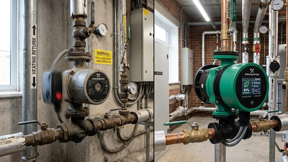 Comparing Energy Consumption: Old Fixed-Speed vs. Modern Variable Speed Pumps
