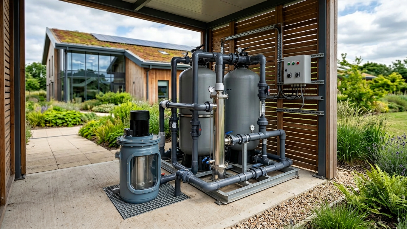Pump Requirements for Rainwater Harvesting Systems in Commercial Buildings