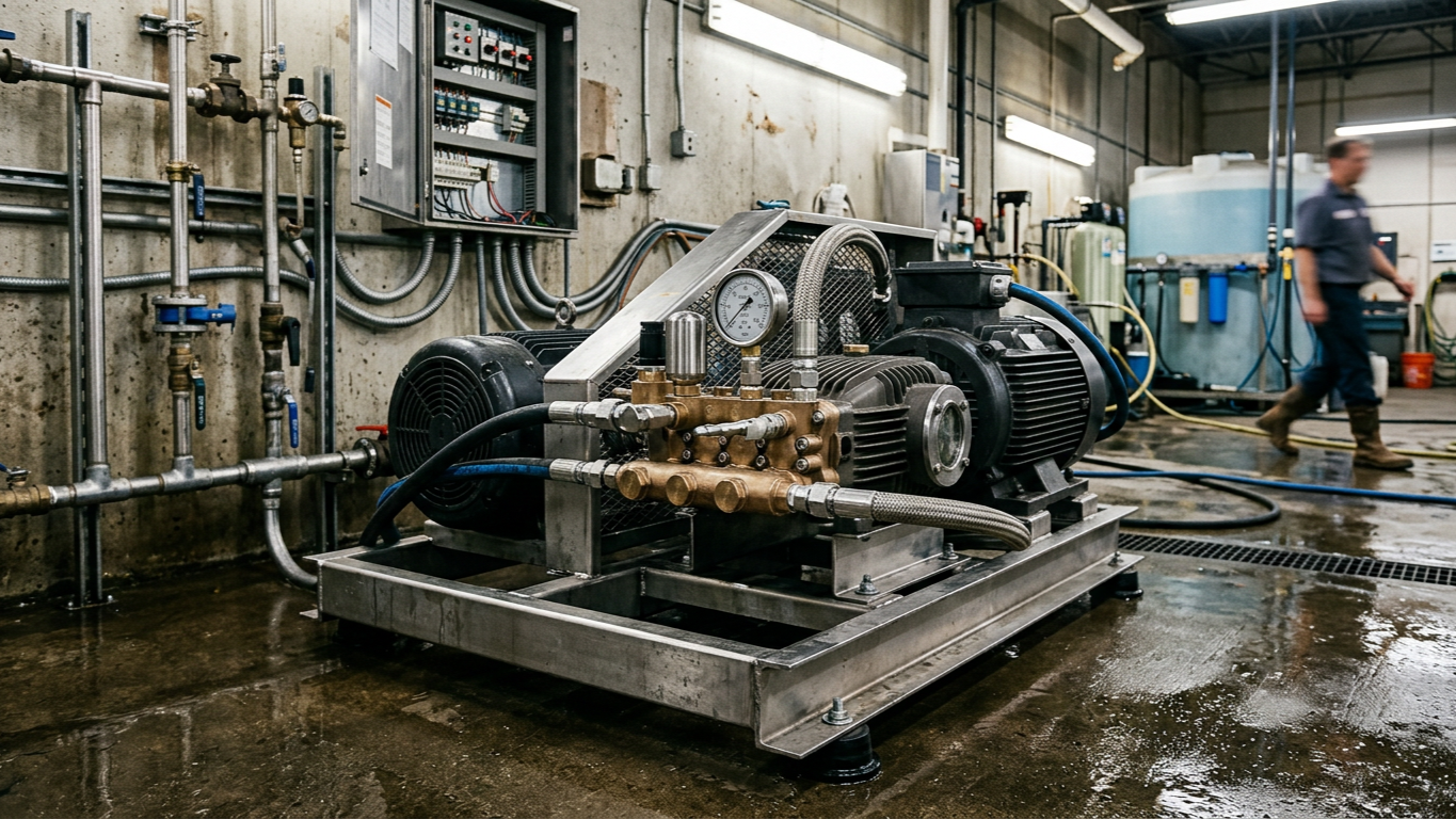How to Choose Pumps for Commercial Car Wash Facilities