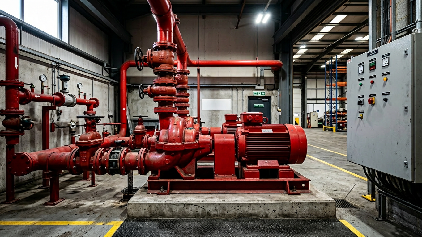 Pump Selection for Commercial Fire Suppression and Sprinkler Systems