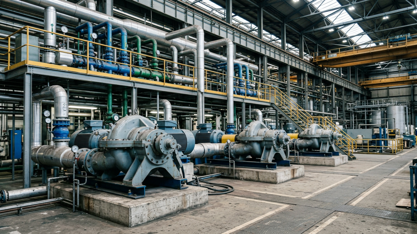 Selecting Pumps for Industrial Process Cooling Applications