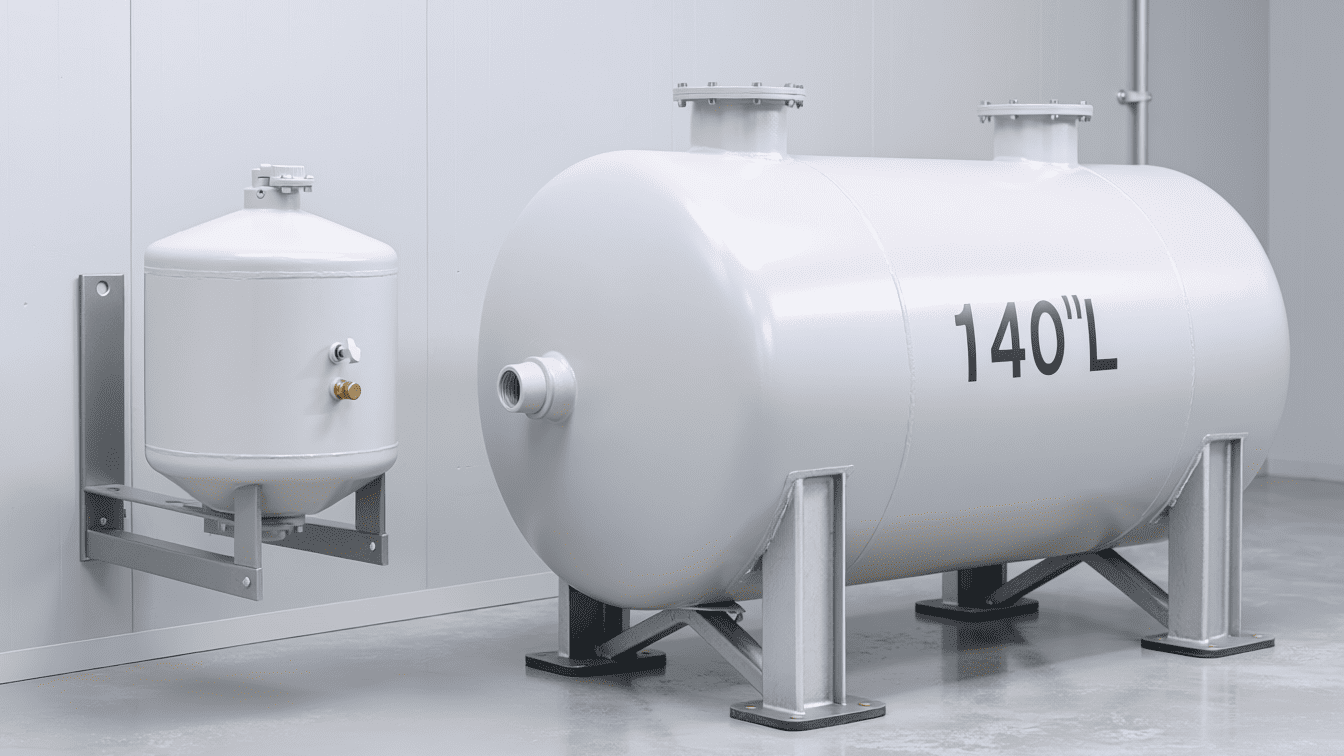 Reflex 18L Potable Vessel vs 140L: Domestic vs Commercial Sizing Guide