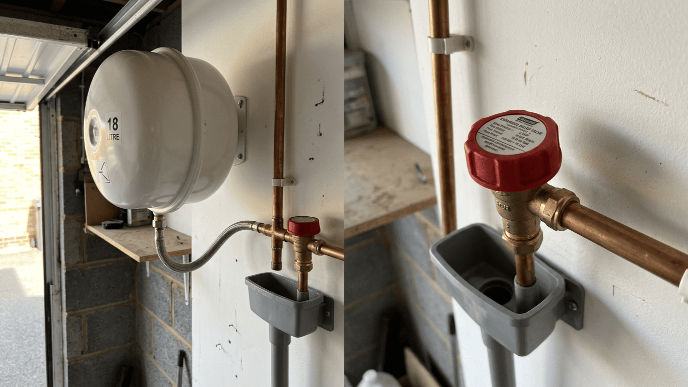 Expansion Relief Valve vs Expansion Vessel: Which For Unvented Cylinders?