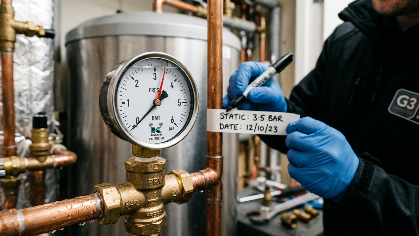 Unvented Cylinder Pressure Testing: Installation Commissioning Procedures