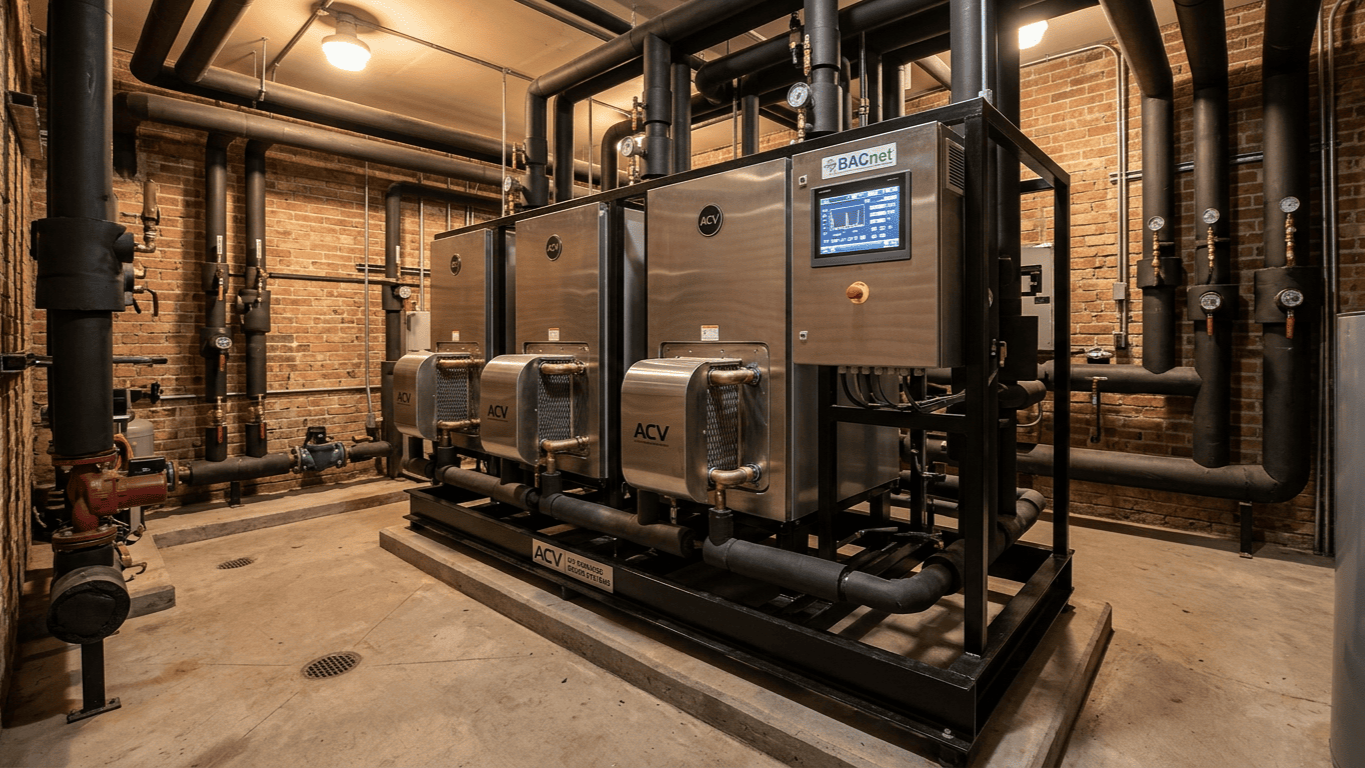 ACV Packaged Boiler Systems: Factory-Tested Commercial Solutions