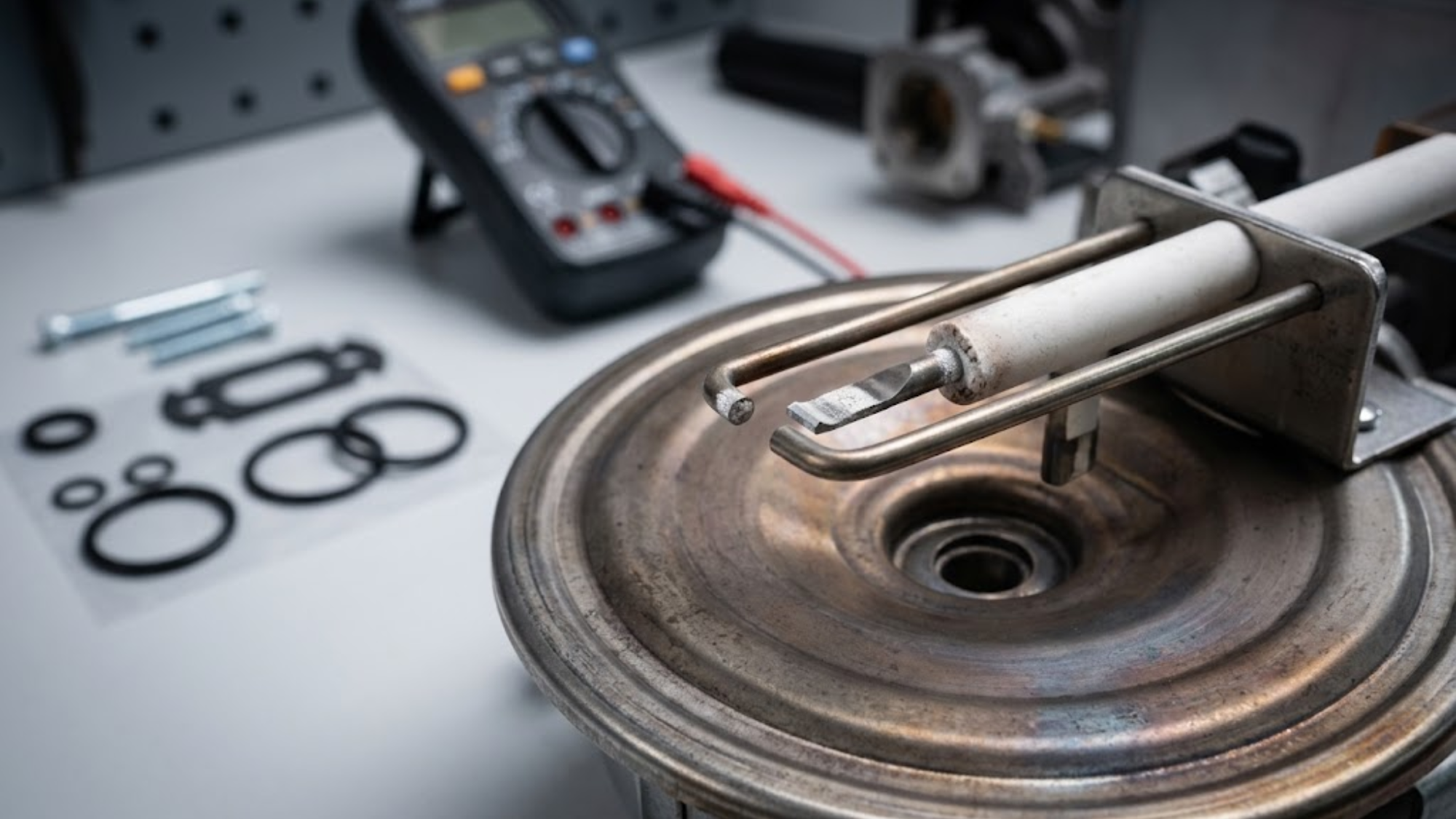 Viessmann Vitodens 100-W: F4 Ignition Fault Diagnosis And Electrode Replacement