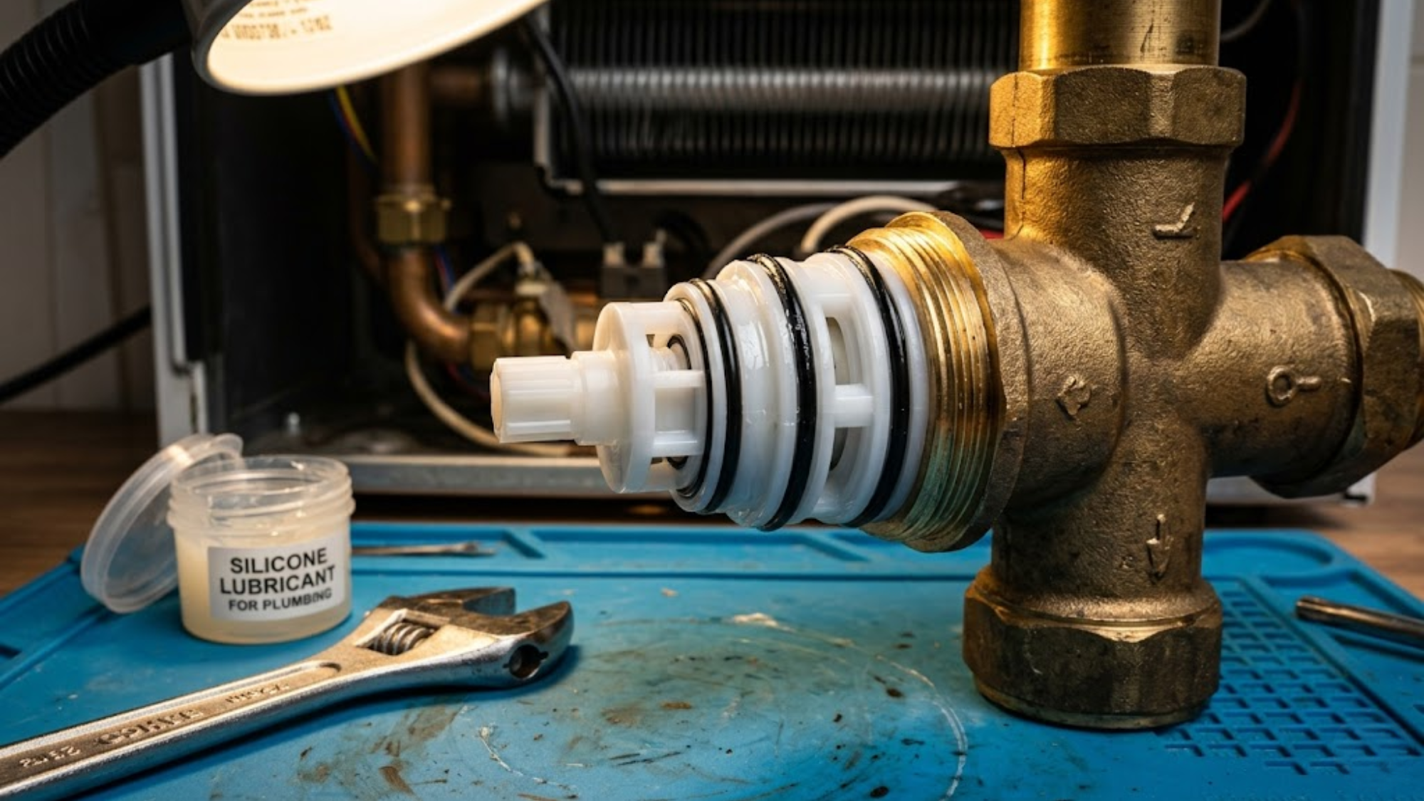 Halstead Eden CBX: Diverter Valve Cartridge Replacement Guide