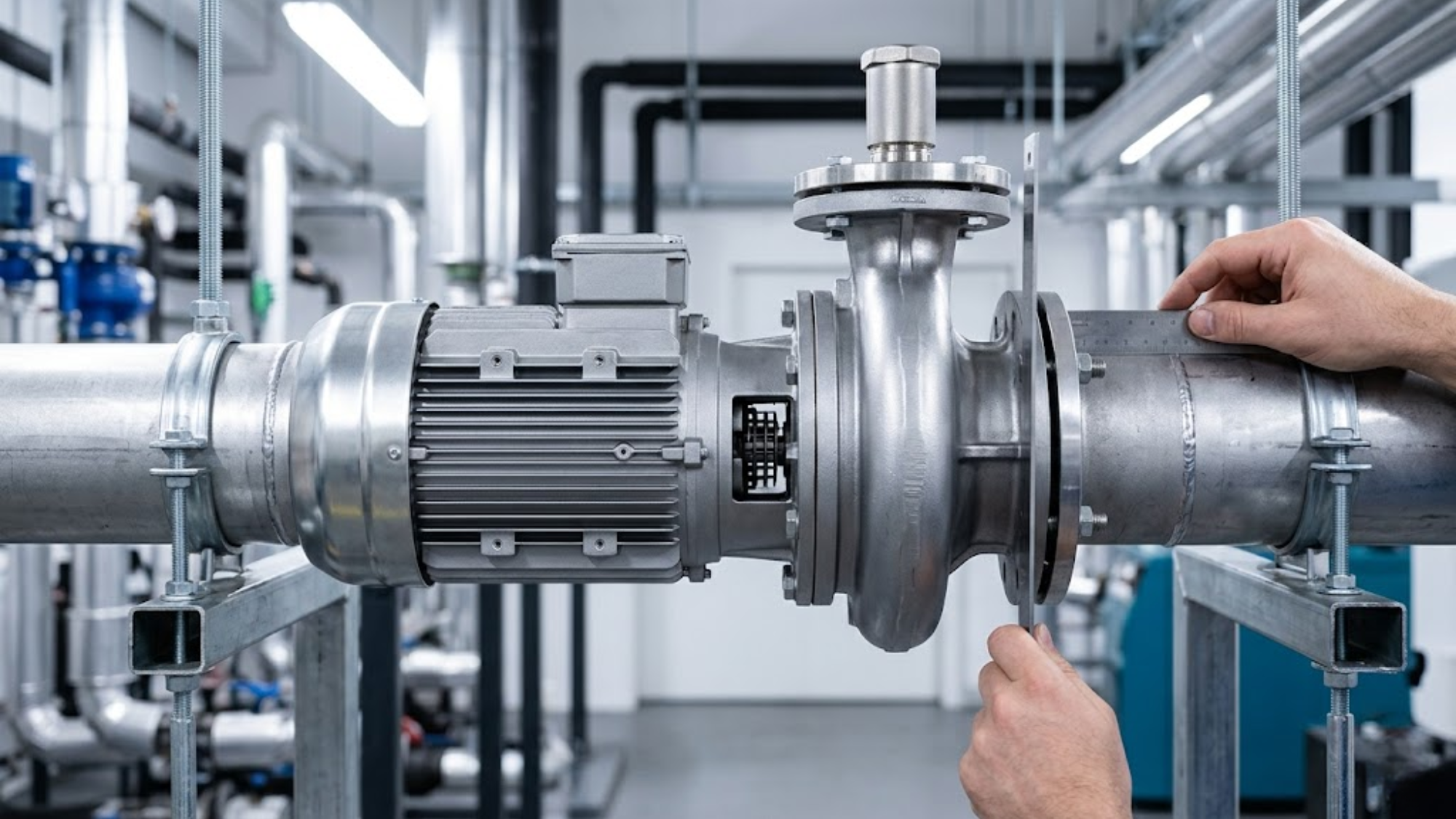 Lowara e-LNE: In-line Centrifugal Pump Alignment And Commissioning