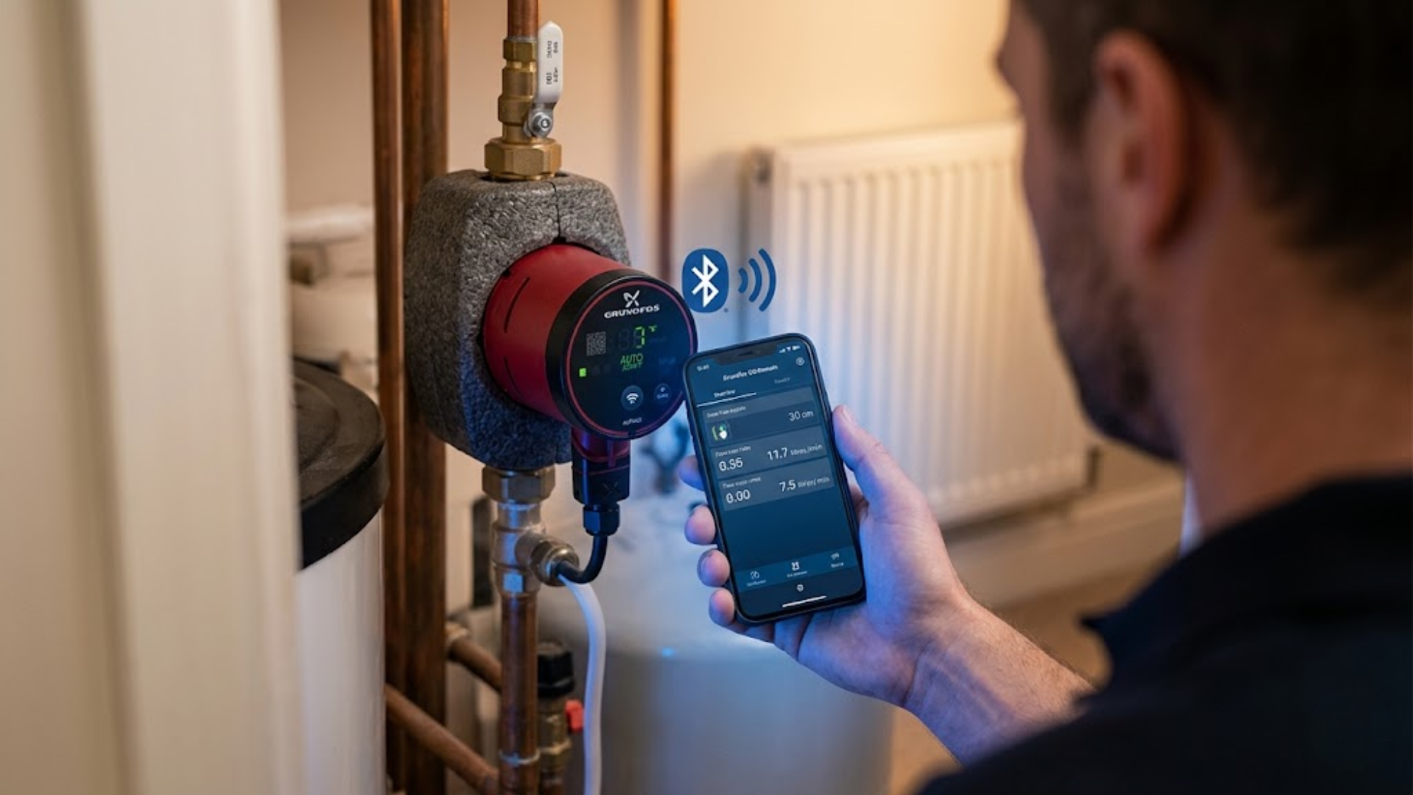 Grundfos Alpha3: System Balancing Using The Grundfos GO Reader
