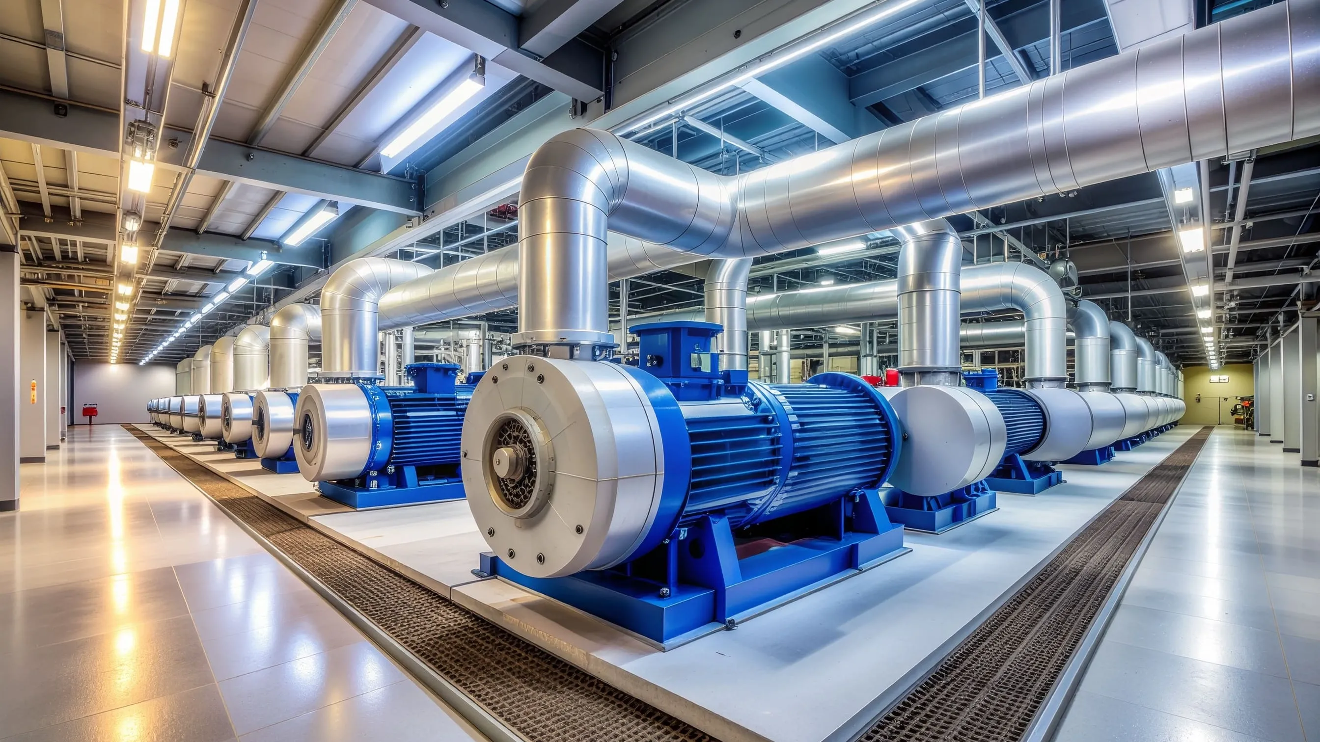 How District Heating Networks Use Pumps to Distribute Heat Across Multiple Buildings