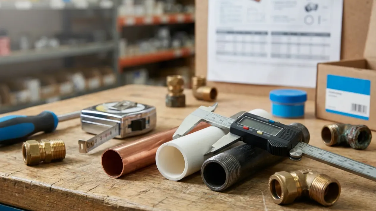 Pipe Size Details Before Buying Plumbing Fittings from Stock