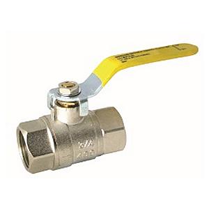 3/4 Inch Fxf Yellow Handle Gas Valve 1/4 Turn #