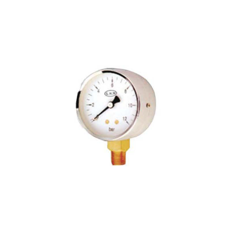 Proline Pro-Gauge 0 to 6 bar Pressure Gauge 4&quot; Dial size 3/8&quot; Bottom Connection