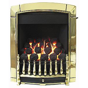 Flavel Caress He Traditional Fire W/ Manual Control (Brass) FICC41SN