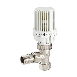 Honeywell Home Angled Thermostatic Radiator Valve, White, VT15EG