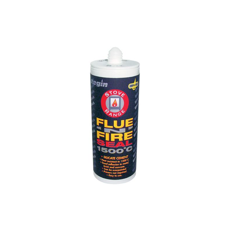 Flue‘N’Fire Seal 1500°C Silicate Cement - Black