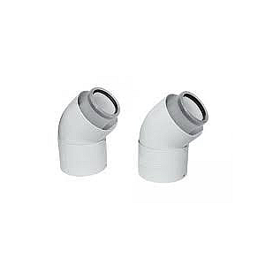 Vaillant EcoTEC 110/160 45 Flue Elbows Pack Of 2