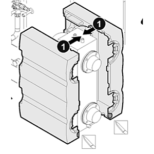 Remeha Quinta ACE LLH Insulation for 114311